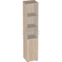 Мебель для персонала Шкаф узкий высокий левый V-2.6,V-4.0.1,V-4.3.1