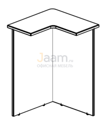 Стойка ресепшн Стойка угловая DMC 88 (L/R)