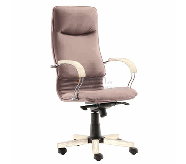 Кресло для руководителя Nova Steel silver/black