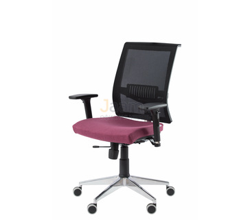 Кресло для персонала Плаза/П Ткань кат. 1 /база алюминий