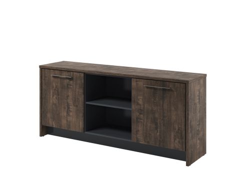 Тумба Torston T-13-04 2200x520x970 (Дуб Бунратти/Антрацит)