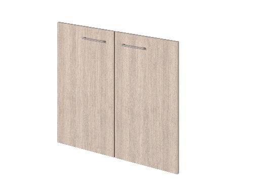 Двери низкие Public comfort Р-010 760x16x676 (Дуб сантана светлый)