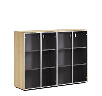 EXE Шкаф-ветрина на 4 двери H120