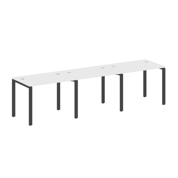 Рабочая станция на 3 раб. места Metal System Style БП.СМ-3.1 3000x720x750