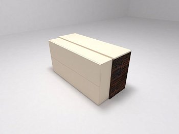 Боковина для блока с ящиками Brix BR.00.40 390x20x610
