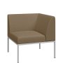 AC Астро. Модуль угловой. Sweet blue. Серый каркас
