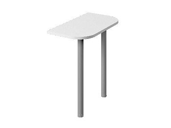 Столешница приставная(необходима опора) Public comfort С-83 700x400x22