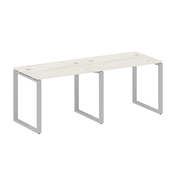 Рабочая станция Metal System Style БО.СМ-2.1 2000x720x750 (Дуб Наварра/Серый металл)