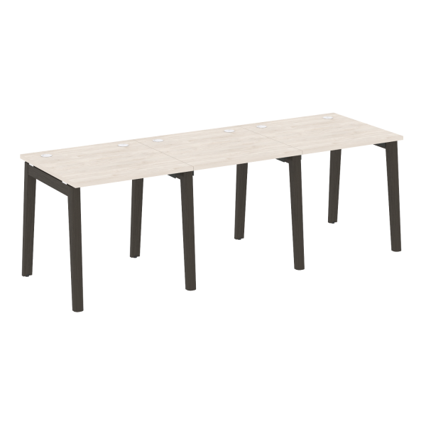 Рабочая станция на деревянных опорах Onix Wood OW.RS-3.0.8 2340x800x750