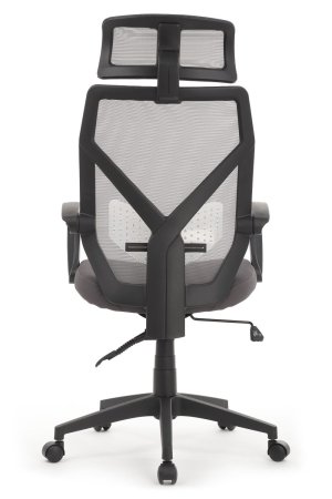 Офисное кресло Oliver RCH W-203AC Черный пластик | Серый (Серый | Черный)