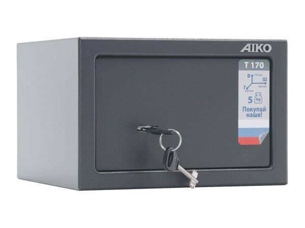 Мебельный сейф AIKO T-170 KL (Графит)