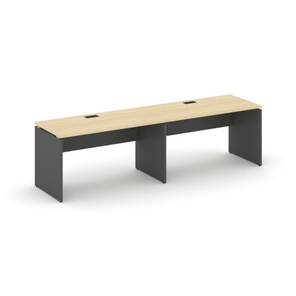 Рабочая станция 1 сторонняя SN-D.ORS-012 (2360х700х750) (Акация Лорка/Антрацит)