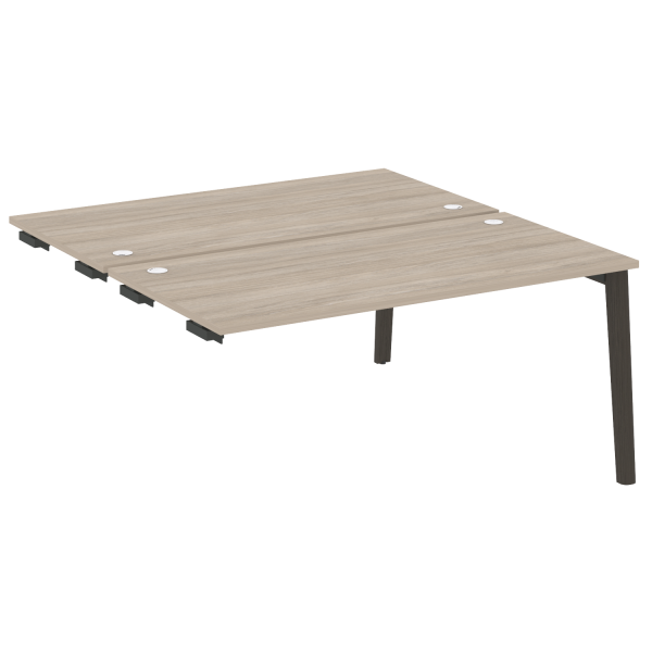 Стол-приставка двойной на деревянных опорах Onix Wood OW.D.SPR-4.8 1580x1635x750