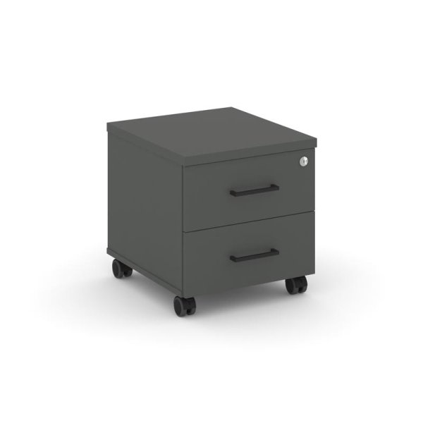 Тумба мобильная 2 ящика стандартные колеса SN.TM-001 (416х460х437)
