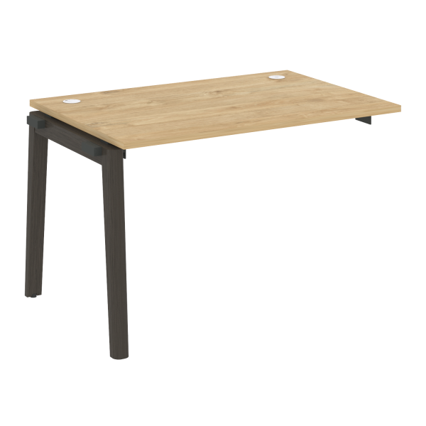 Наборный элемент рабочей станции на деревянных опорах Onix Wood OW.1.NRS-2.8 1180x800x750