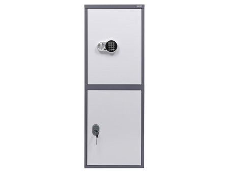 Бухгалтерский шкаф AIKO SL-125/2Т EL (Графит/Светло-серый)