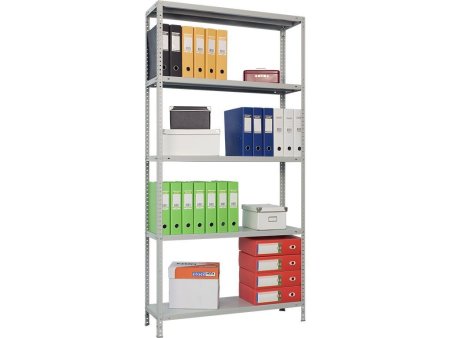 Медицинский стеллаж СТМ MS 185/100х40/4 (Серый)