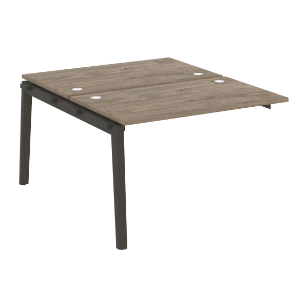 Наборный элемент рабочей станции на деревянных опорах Onix Wood OW.2.NRS-2.7 1180x1475x750
