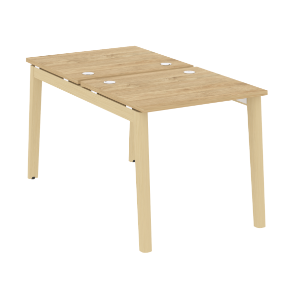 Рабочая станция на деревянных опорах Onix Wood OW.D.RS-2.0.7 780x1475x750