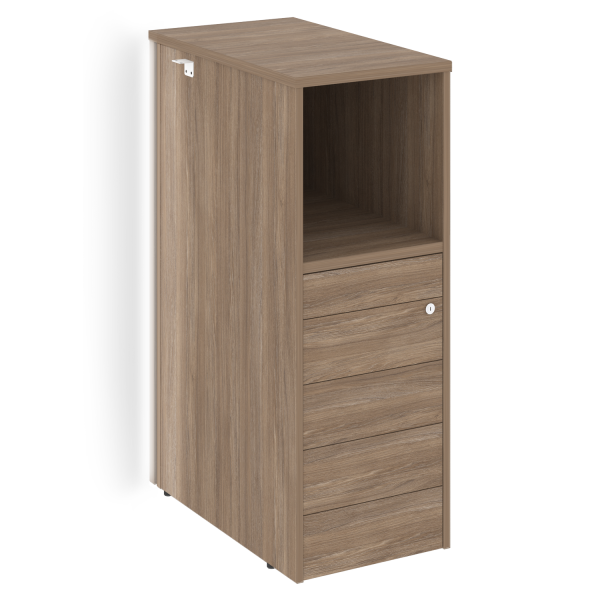 Тумба с подсветкой 5 ящиков TIP-ON, проходная  средняя Onix O.R-TV-5TIP.S 436x767x1185