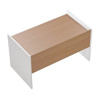 Стол письменный на опорах ДСП Profiquadro КВ 1204 БВ 1250x806x835