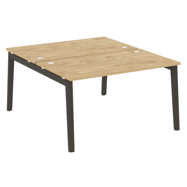 Рабочая станция на деревянных опорах Onix Wood OW.D.RS-2.3.8 1380x1635x750