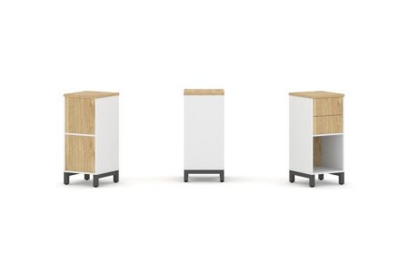 Набор стеллажа 1 сторонний, 2 яруса SN.NS-211 (387х400х881)