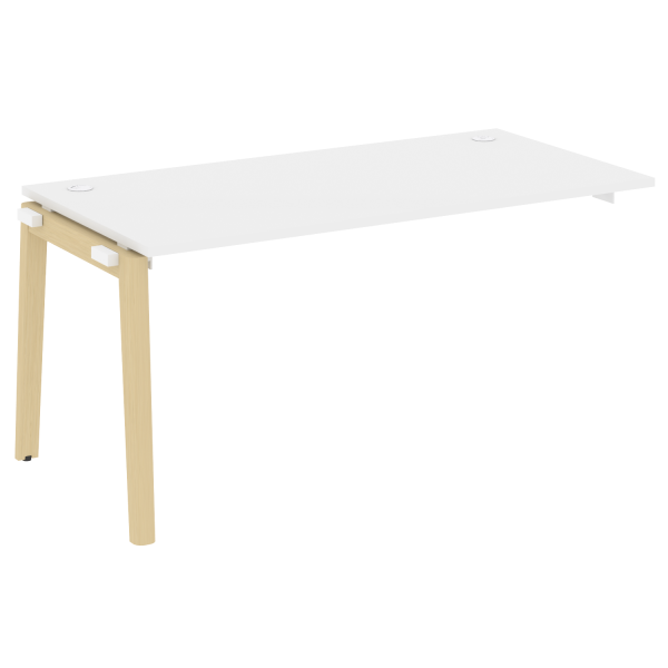 Наборный элемент рабочей станции на деревянных опорах Onix Wood OW.1.NRS-4.8 1580x800x750