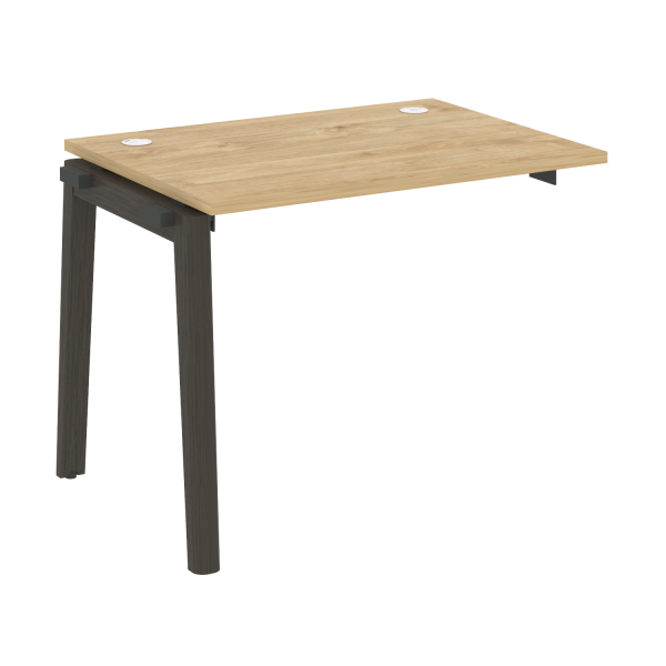 Наборный элемент рабочей станции на деревянных опорах Onix Wood OW.1.NRS-1.7 980x720x750
