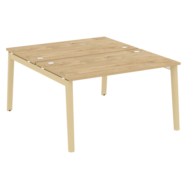 Рабочая станция на деревянных опорах Onix Wood OW.D.RS-2.3.8 1380x1635x750