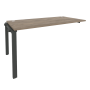 Наборный элемент рабочей станции на П-образном м/к Onix O.MP-1.NRS-4.8 1580x800x750