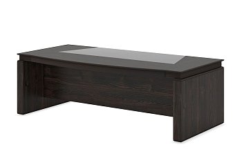 Стол письменный закруглённый FRANKLIN DM 230 (2300х1100х750)