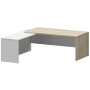 Стол руководителя левый Кортез KZP-20L 2000x2000x750
