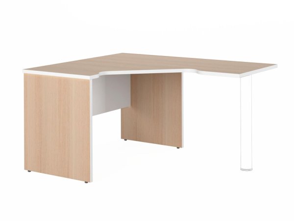 Рабочая станция 140 DX (без опоры 95216) Next 25172 1200x1400x715 (Rovere)