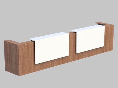 Композиция из 2 прямых и 2 угловых модулей Z2 Z2C22 4850x880x1130 (Орех каналетто)