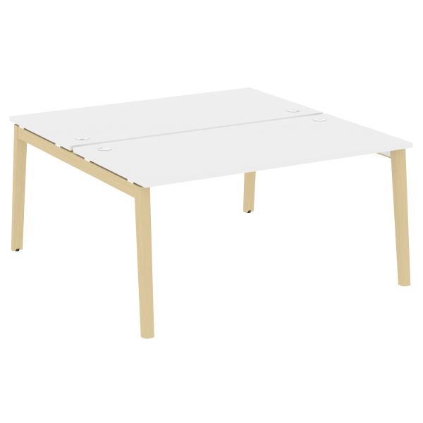 Рабочая станция на деревянных опорах Onix Wood OW.D.RS-2.4.8 1580x1635x750