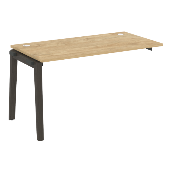 Наборный элемент рабочей станции на деревянных опорах Onix Wood OW.1.NRS-3.7 1380x720x750