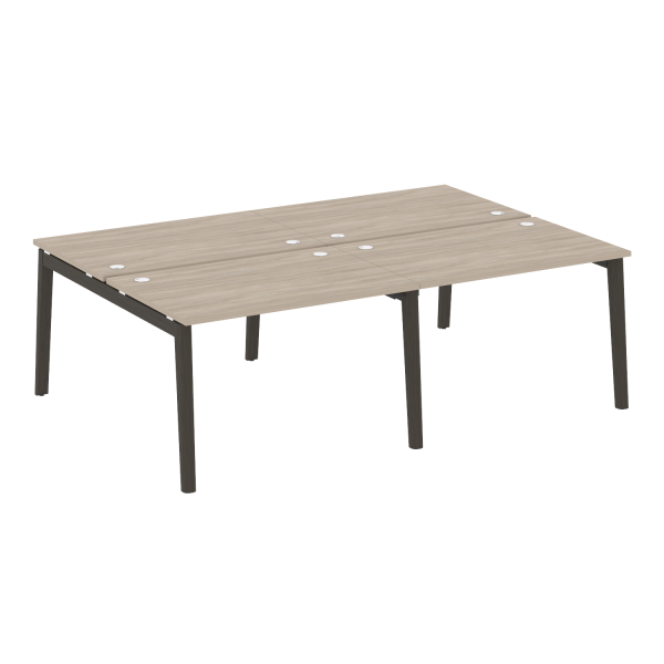 Рабочая станция на деревянных опорах Onix Wood OW.D.RS-4.2.8 2360x1635x750