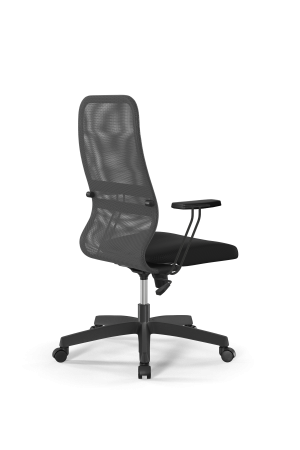 Кресло для руководителя Метта Sit 8 B2-8T - X1+UMF(X1) /Uh00/Wh00/T1bp-b(M09.B02.G15.W01)