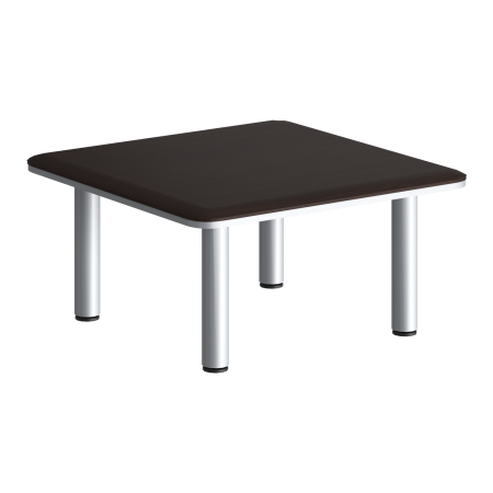 Стол журнальный Dioni DCT 808M.1 800x800x400 (Венге Магия)