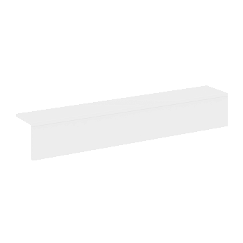 Накладка прямая низкая на 2 модуля О.R-F.MP.V-118 Onix О.R-NP.N-118.2 1900x327x297
