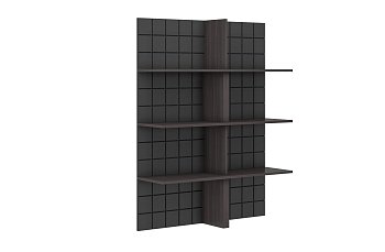 Стеновая панель фрезеровка квадраты ANTEY (1200х370х1550)