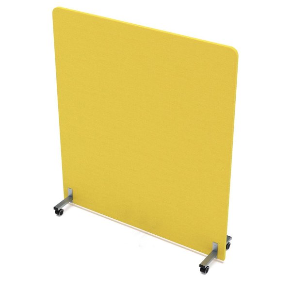 Акустическая мобильная перегородка SOFTOffice 011.МП.1316 1400x377x1600 (Lemon)