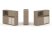 Тумба двойная + низкая надставка ES.NB.2N-20 (1500х410х1135)