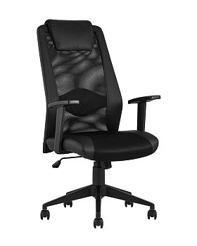 Кресло офисное TopChairs Studio черное