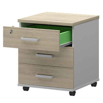 Тумба подкатная Смарт СМТ-3ПЦ Тип2 434x450x620