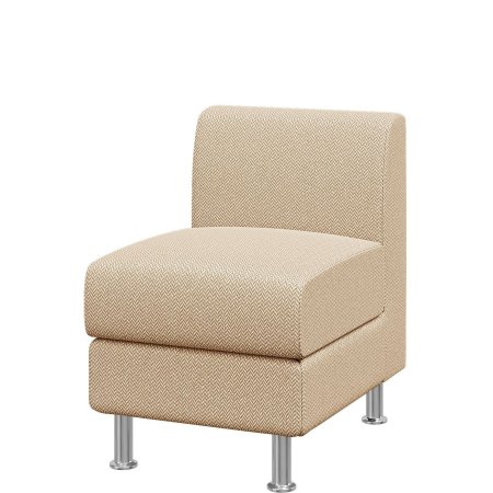 Диван Домино. Модуль 1-местный. (Модуль 1-местный sweet_cream)