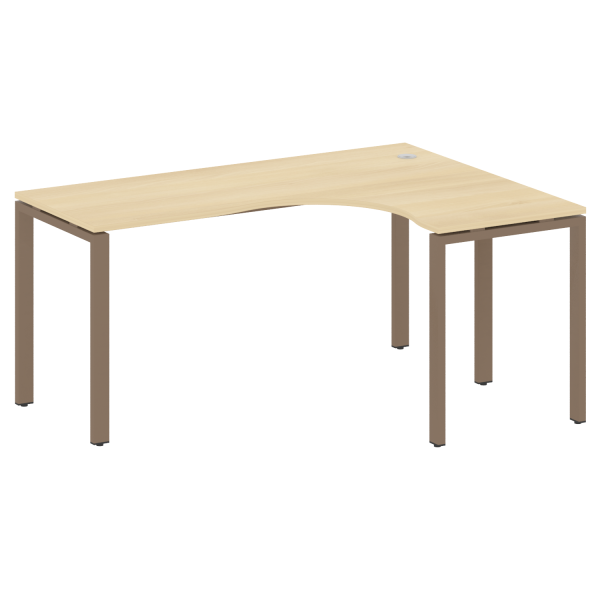 Стол криволинейный правый Metal System Style БП.СА-4 Пр 1600x1200x750