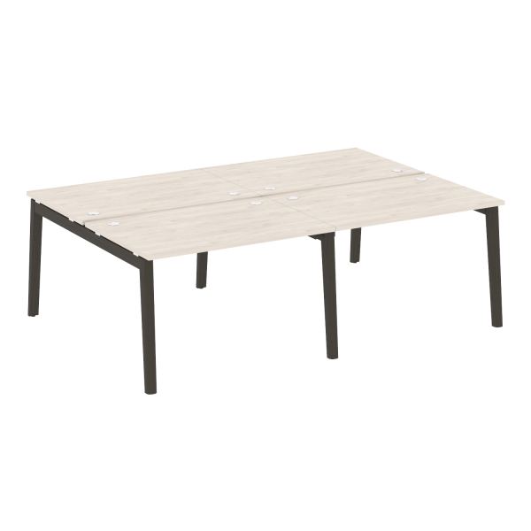 Рабочая станция на деревянных опорах Onix Wood OW.D.RS-4.2.8 2360x1635x750