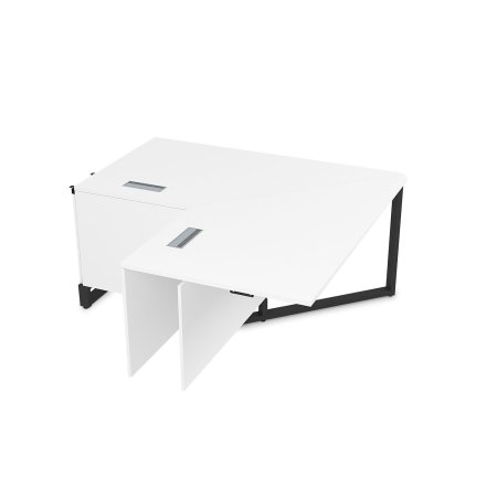 16СУС.184 Стол угловой бенч, средний модуль  (1400/800x1400/800x750)